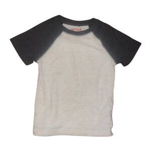 Cat & Jack Kids Short Sleeve Tee - White and Black